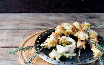 Baked Camembert and Rosemary Bread Sticks Recipe