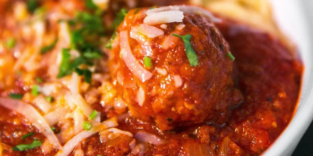Beef Meatballs in Tomato Sauce - COBB Grill America