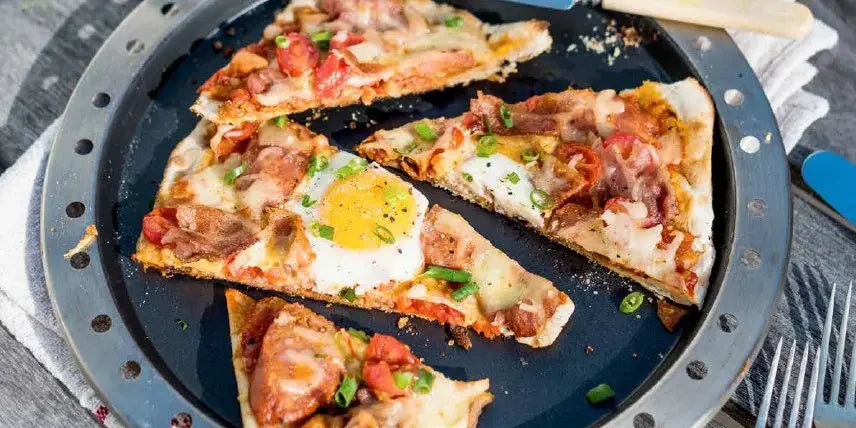 Naan Breakfast Pizza Recipe
