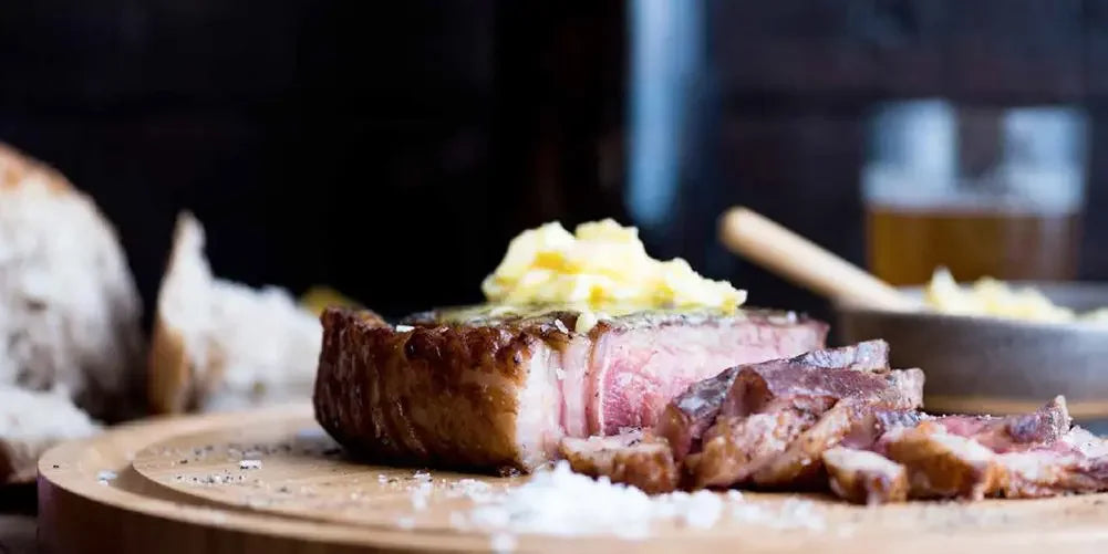 Rump Steak with Garlic Butter Recipe