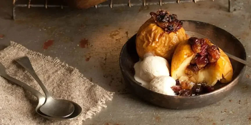 Baked Orange & Brandy Apples