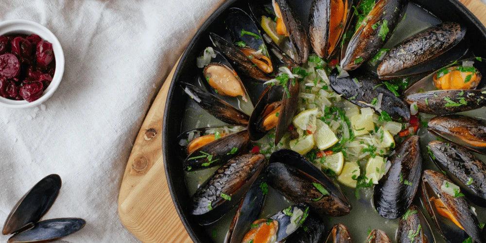 White Wine Mussels Recipe