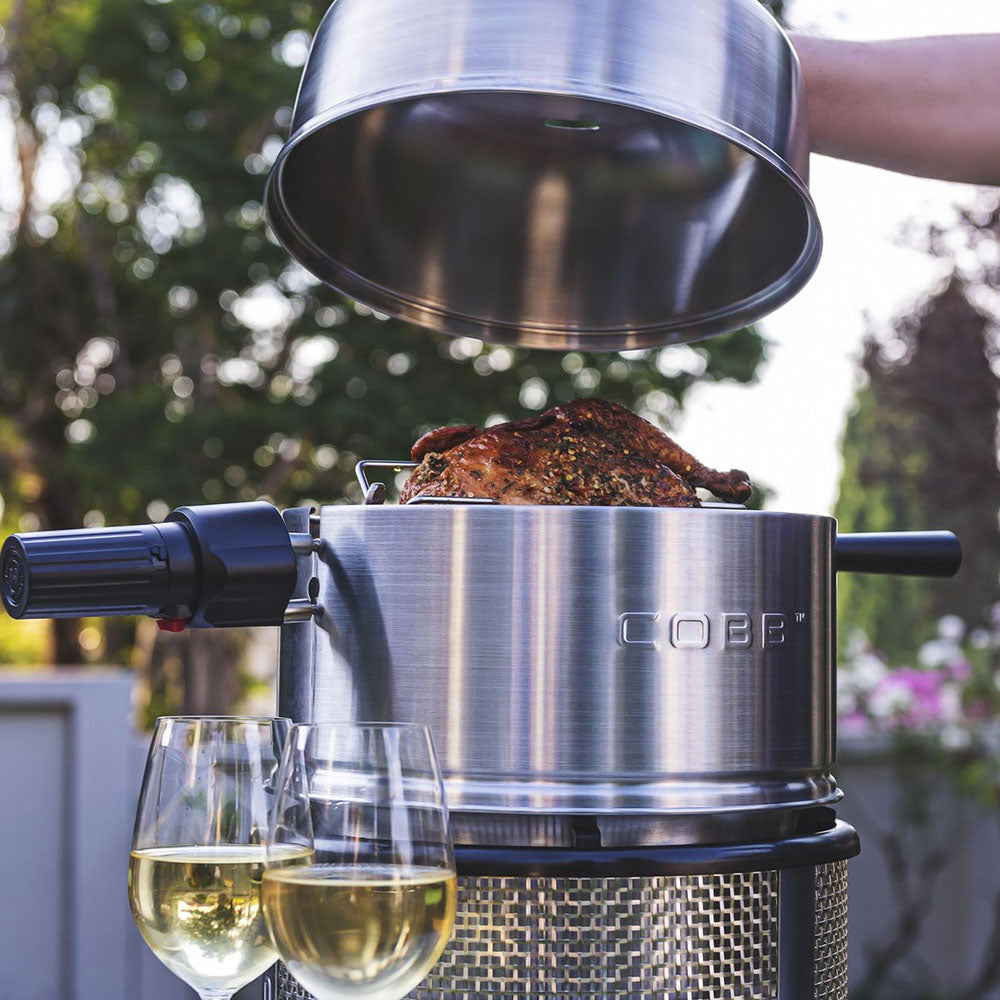 Rotisserie – Best Outdoor Rotisserie for Grilling | Cobb Grill America