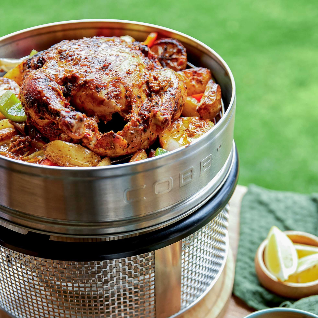 DOME EXTENSION & CHICKEN ROASTING STAND