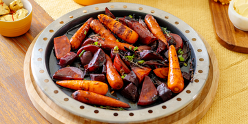 Roasted Vegetables with Brandy Honey Butter Recipe