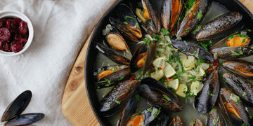 White Wine Mussels Recipe